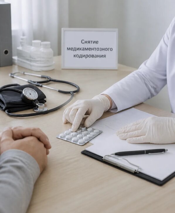 Снятие медикаментозного кодирования в Черемхове от 5213 р. | Медзона